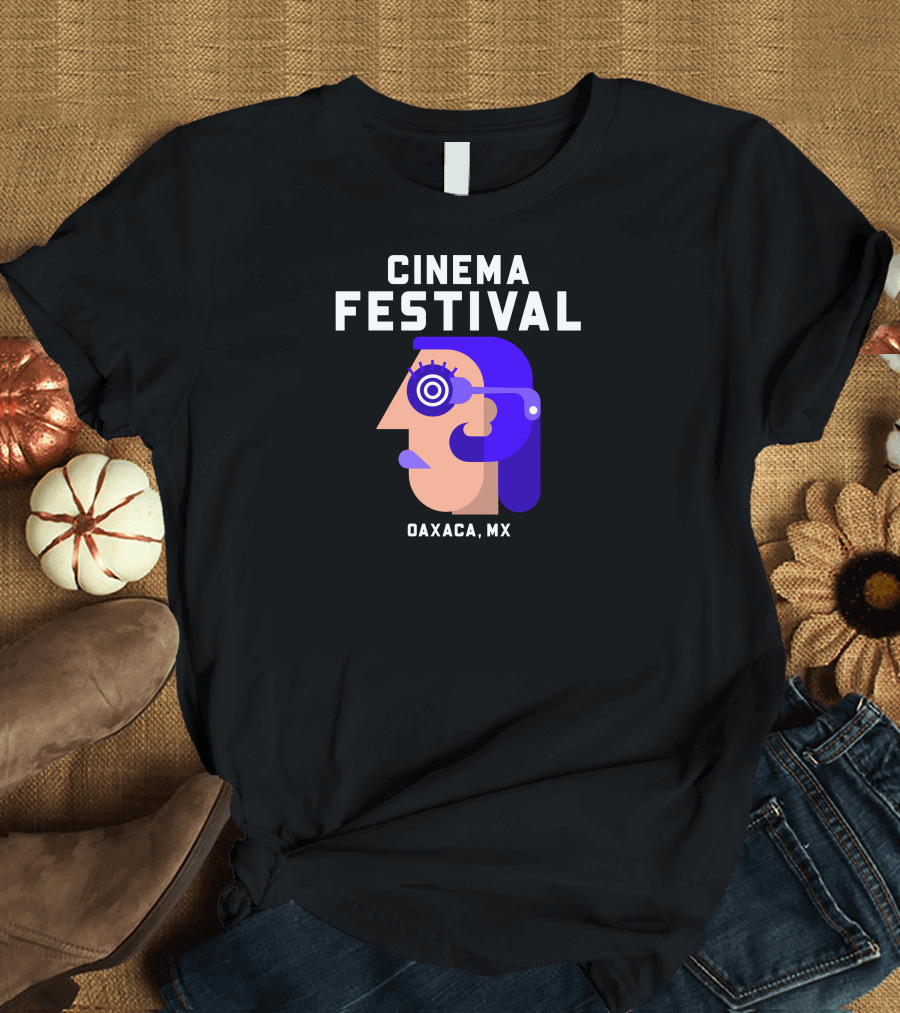 Cinema Festival Oaxaca MX Face T-Shirt