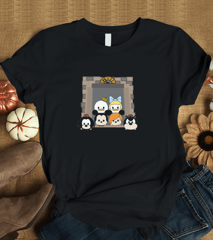 Disney Tsum Tsum Haunted Mansion Characters T-Shirt