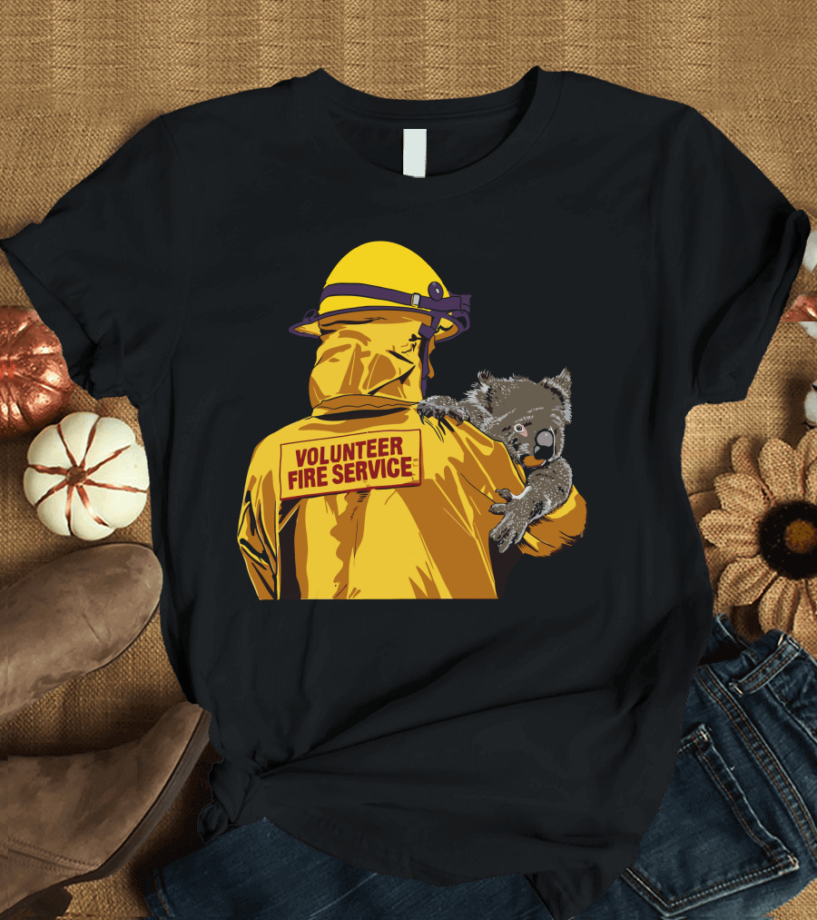 Volunteer Fire Service Help Koalas T-Shirt
