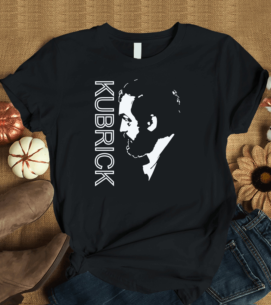 Kubrick Silhouette Profile Portrait Iconic T-Shirt