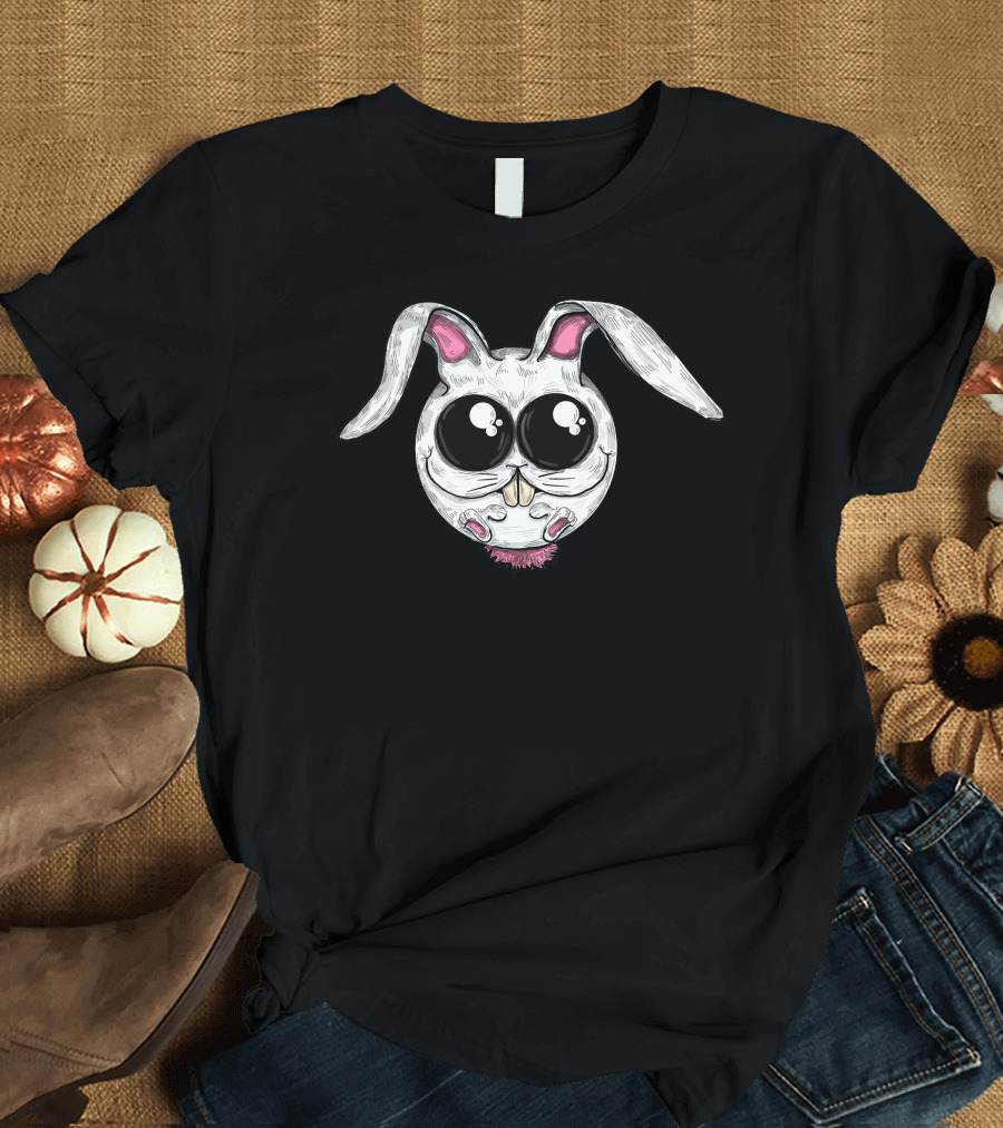 Sweet Rabbit Big Eyes Cute Cartoon T-Shirt
