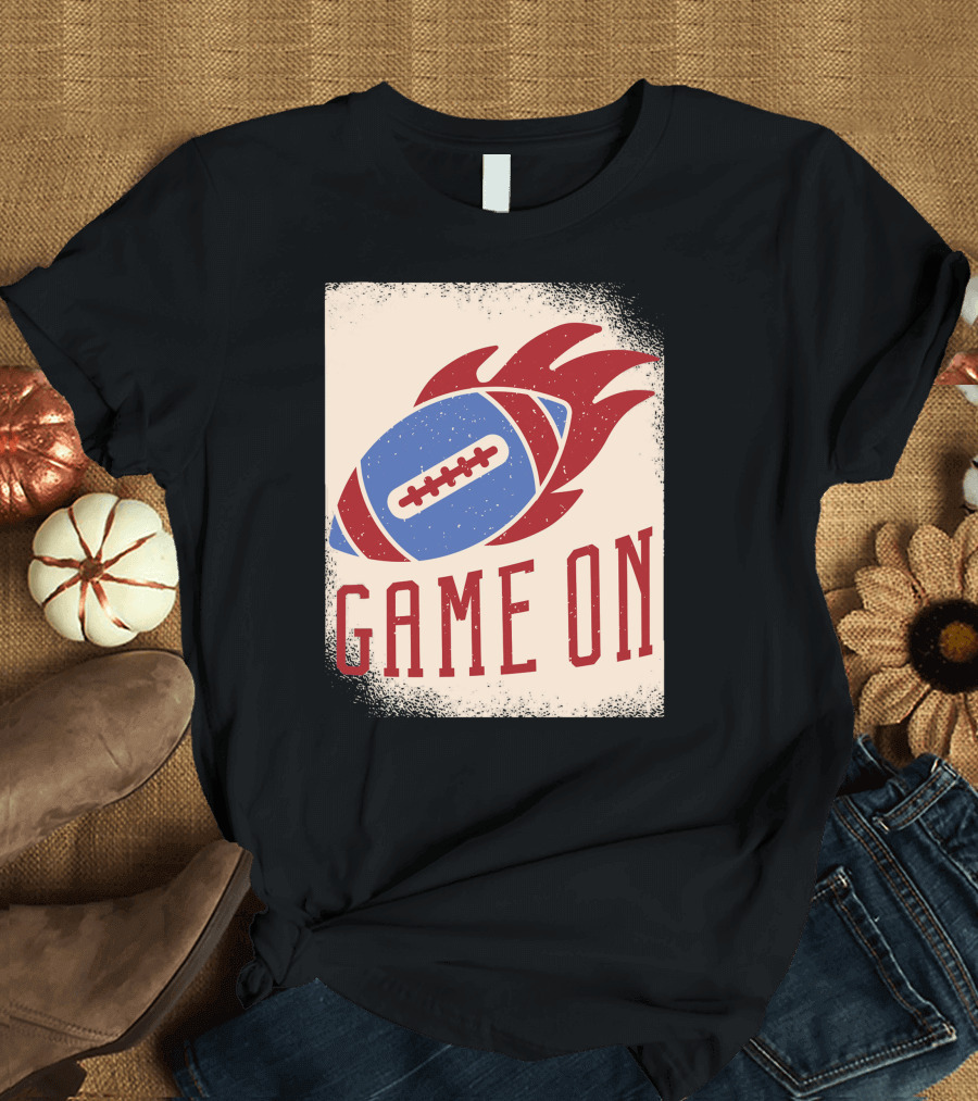 Game On American Football Ball T-Shirt