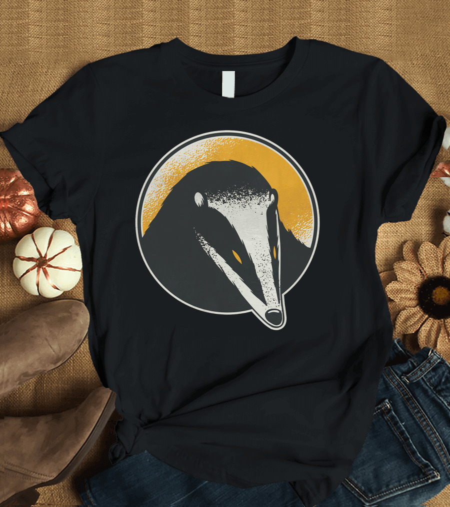 Badger Animal Circular T-Shirt