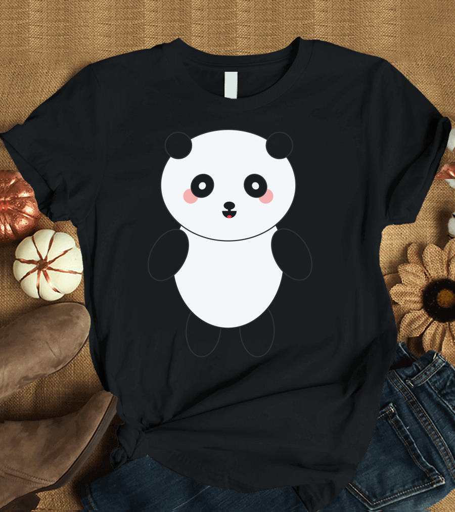 Kawaii Panda Bear Mammal Animal T-Shirt