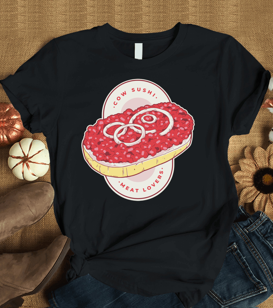 Cow Sushi Meat Lovers T-Shirt