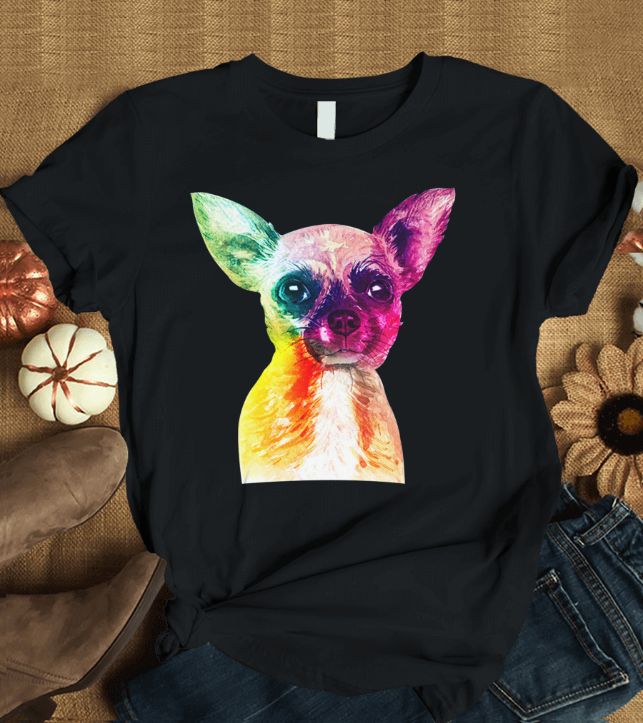 Chihuahua Rainbow Pride LGBT T-Shirt
