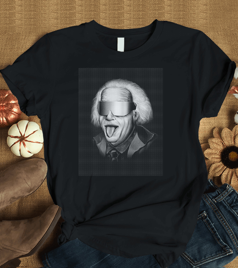 Doc Brown Future Style Reflective Glasses T-Shirt