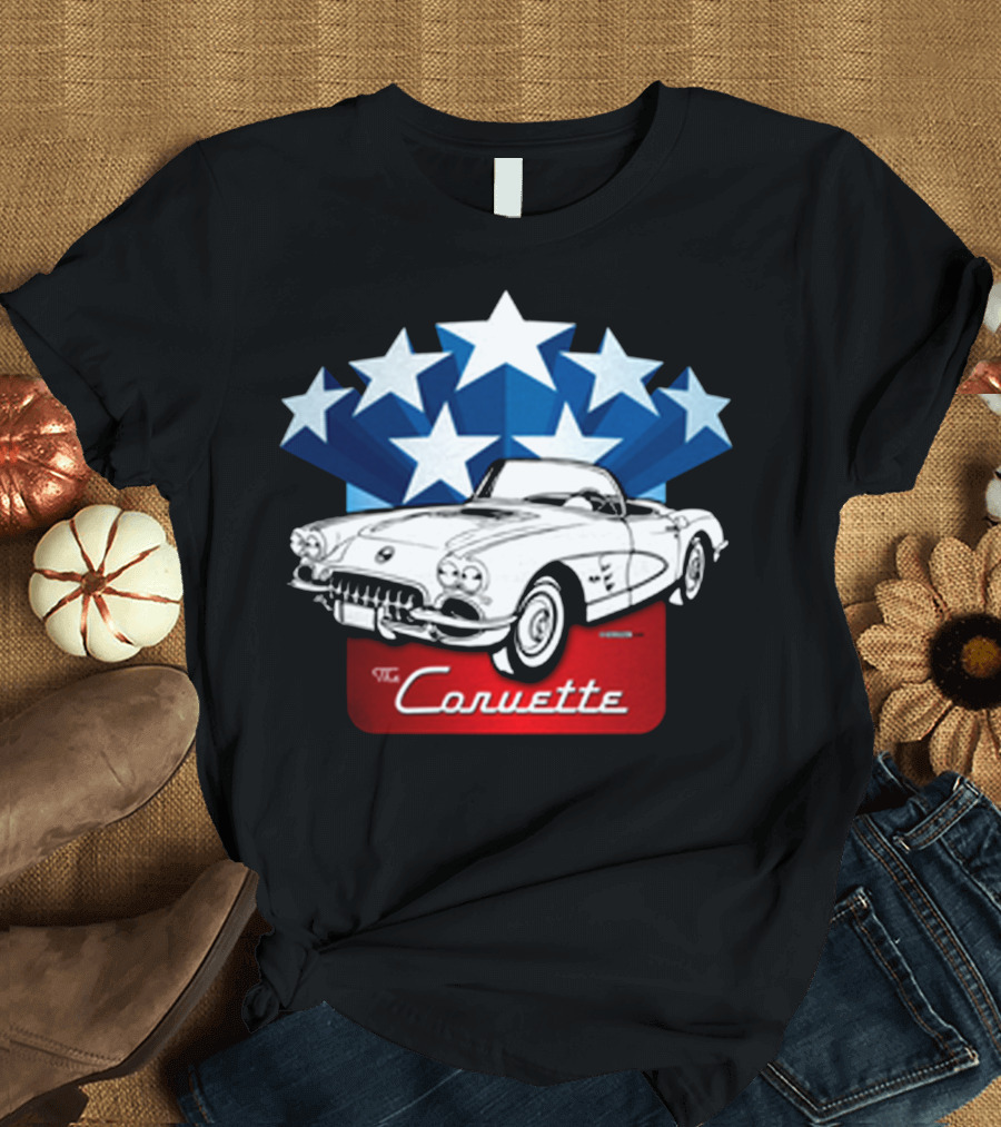 The Corvette American Classic Stars T-Shirt