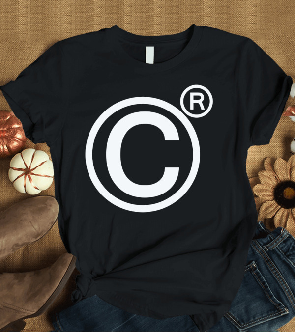 T-Shirt: Copyright Symbol All Rights Reserved T-Shirt Copyright Symbol All Rights Reserved T-Shirt