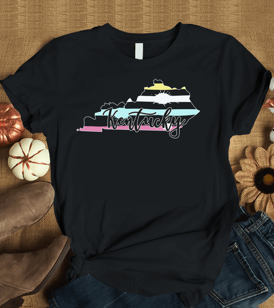 Kentucky Pastel Stripes T-Shirt
