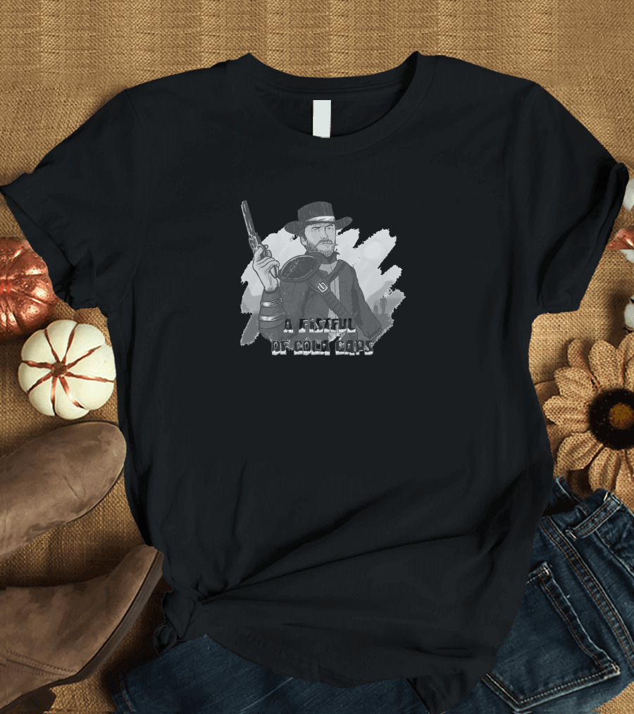 A Fistful Of Cola Caps Western Gunman T-Shirt