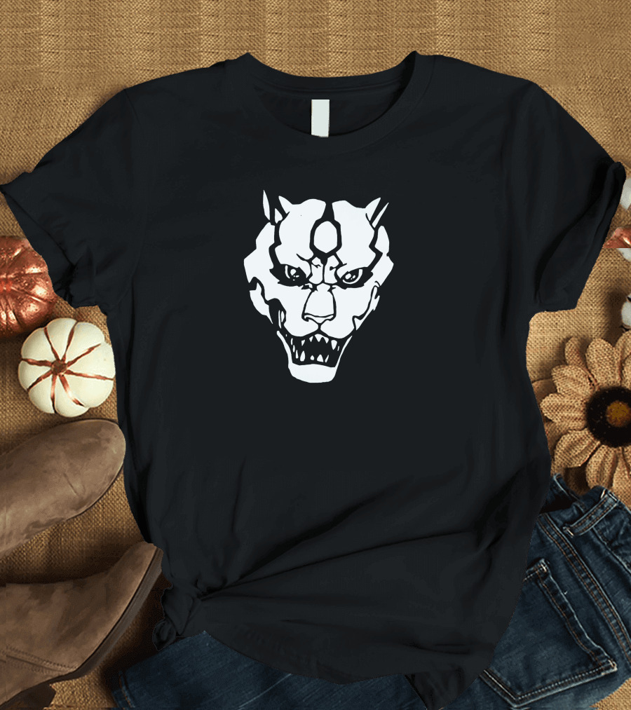 Adjuchas Hollow Panther Face Bleach Anime T-Shirt