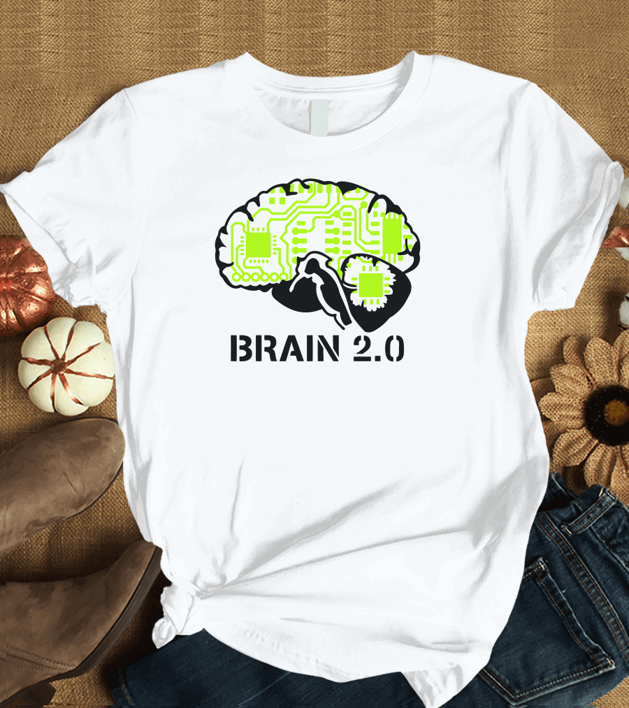 Brain 2.0 Circuitry Mind Innovation T-Shirt