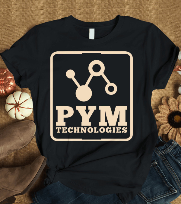 T-Shirt: Pym Technologies Logo Emblem in Iconic T-Shirt Pym Technologies Logo Emblem in Iconic T-Shirt