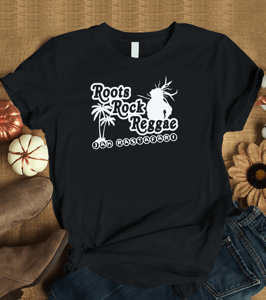 Roots Rock Reggae Jah Rastafari T-Shirt