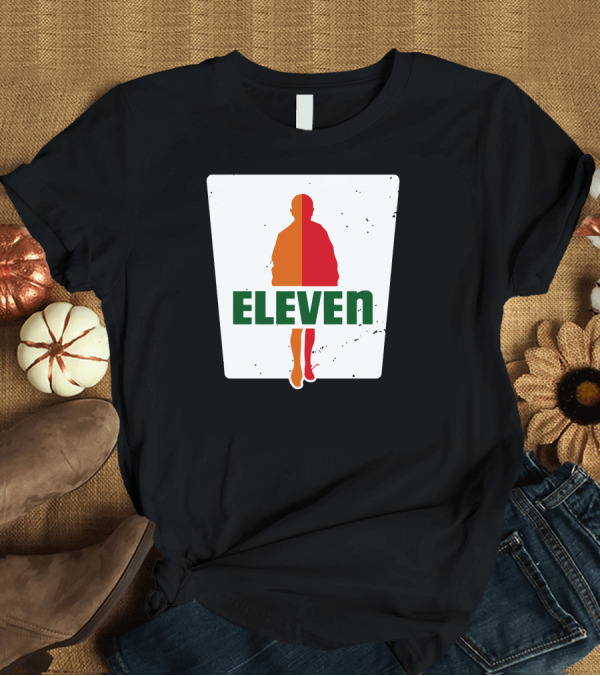 T-Shirt: Eleven Silhouette in 7-Eleven T-Shirt Eleven Silhouette in 7-Eleven T-Shirt