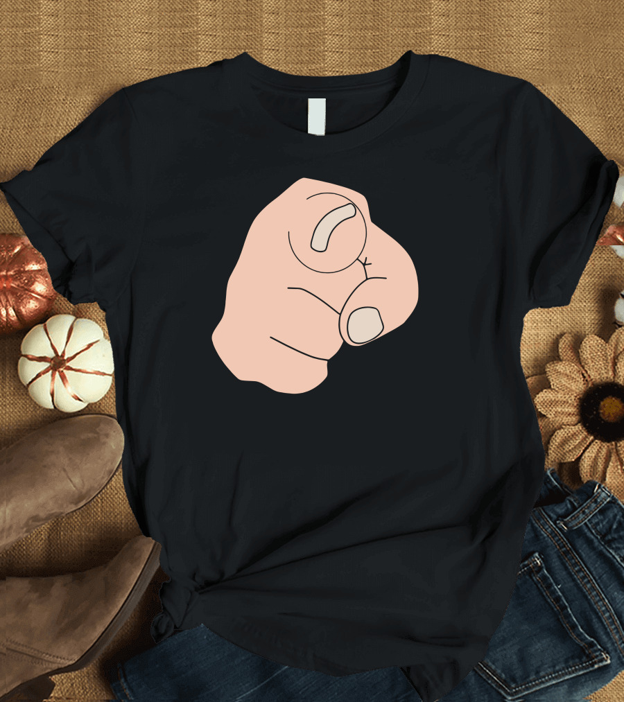 Hey You Pointing Finger T-Shirt