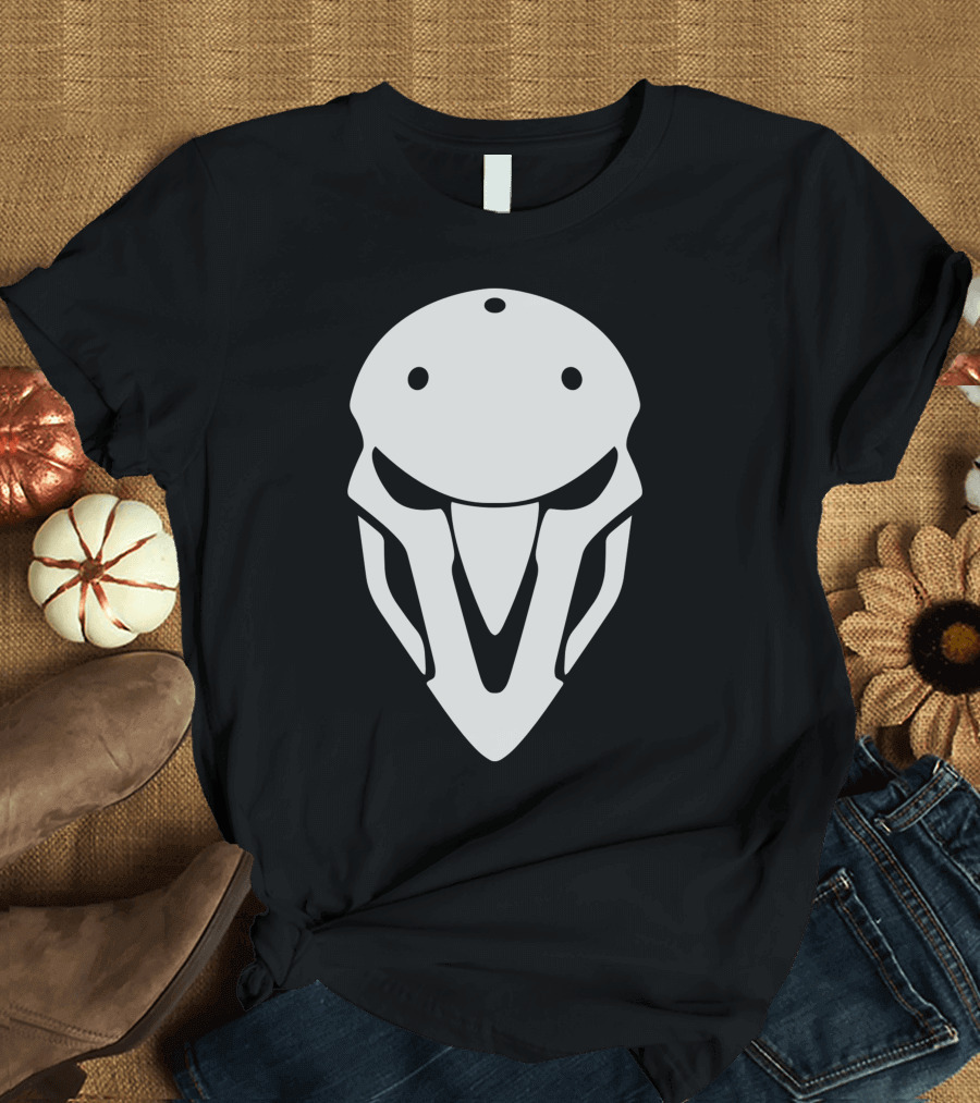 Minimalist Reaper Mask Overwatch T-Shirt