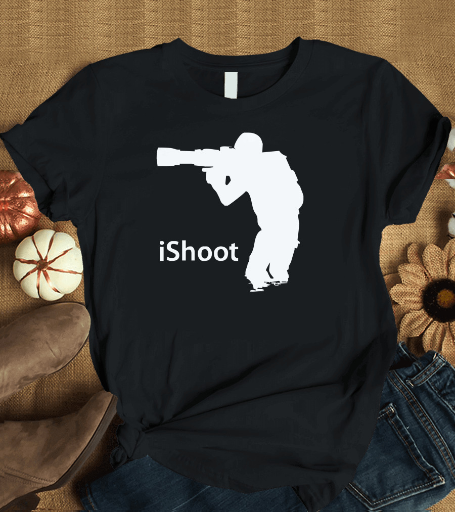 iShoot Camera Photographer T-Shirt