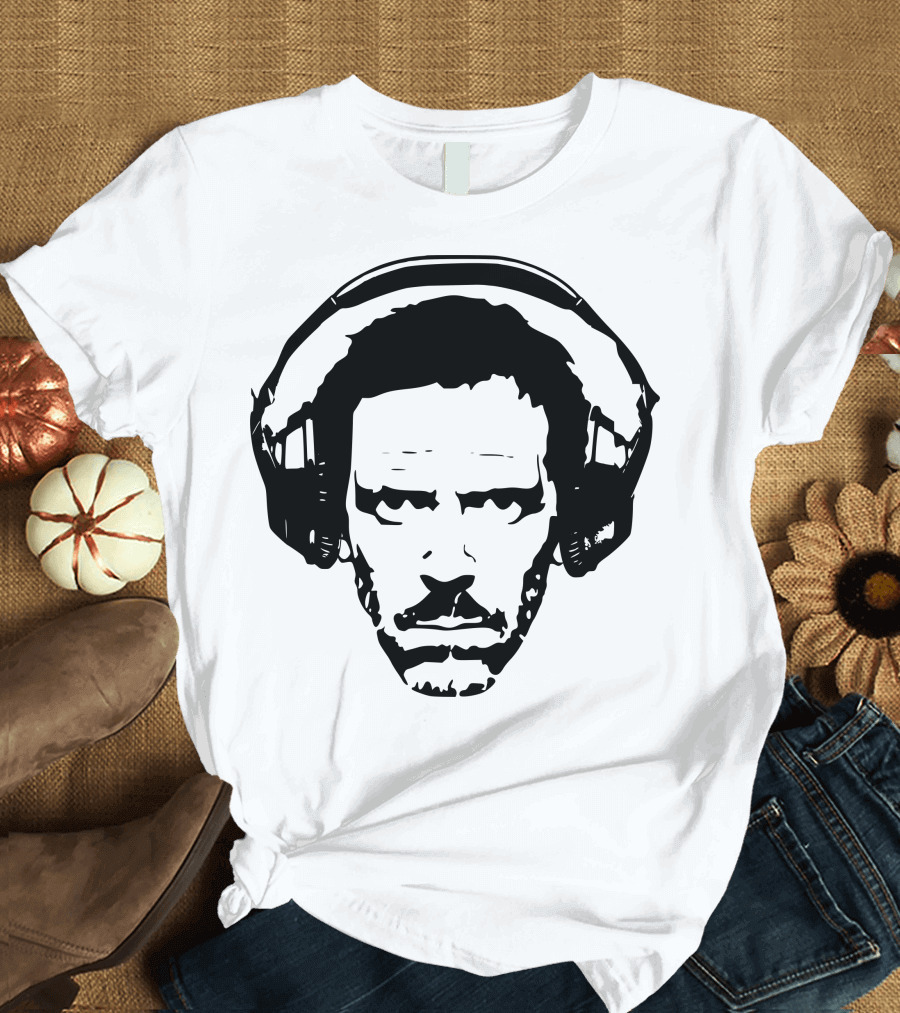 Dr House Headphones T-Shirt