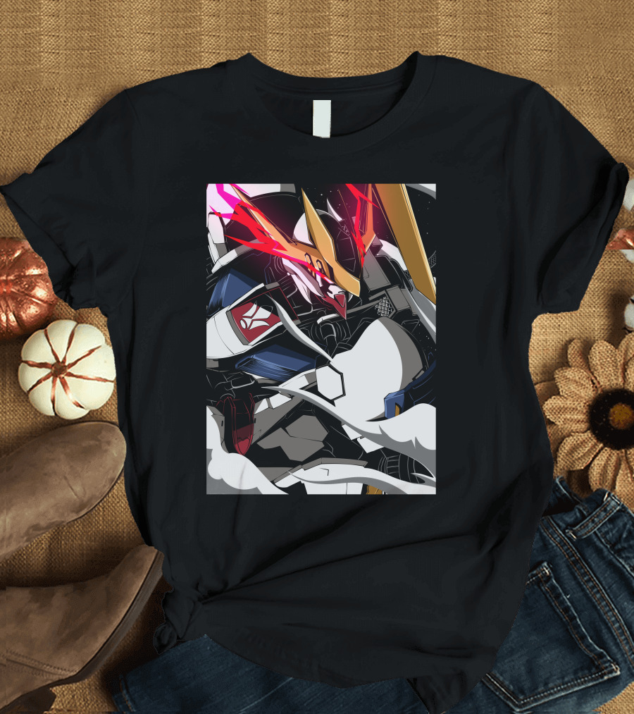 Gundam Barbatos Lupus Rex Dynamic Mecha T-Shirt