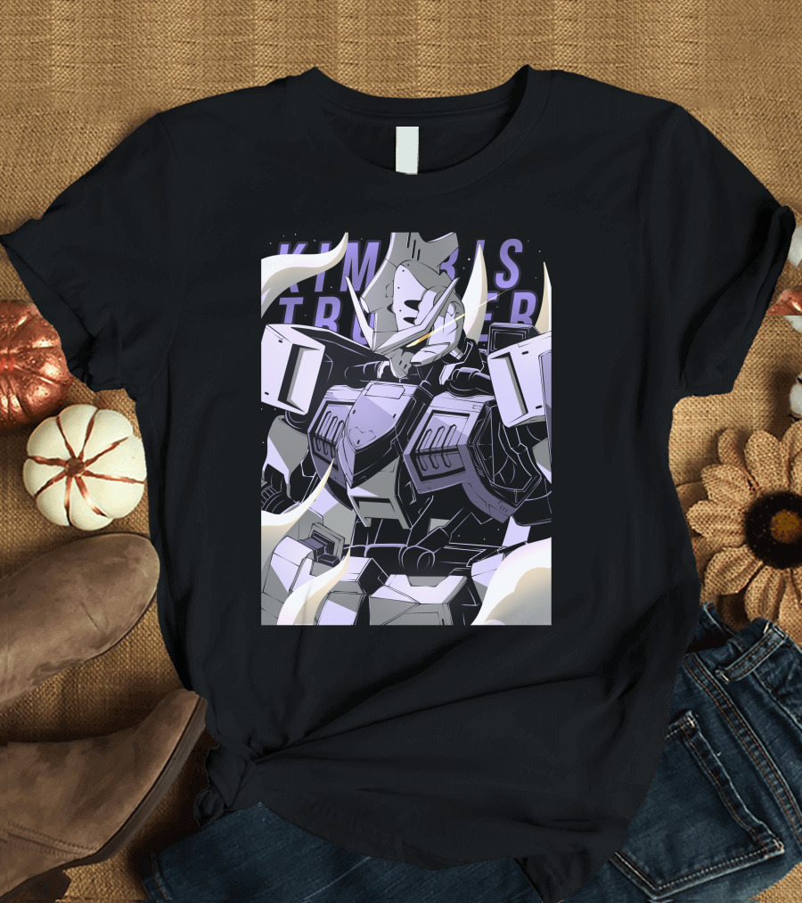 Gundam Kimaris Trooper Robot Art Anime Manga T-Shirt