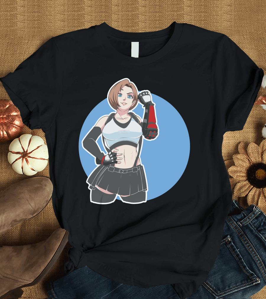 Jill Cosplay Inspired by Tifa Lockhart T-Shirt