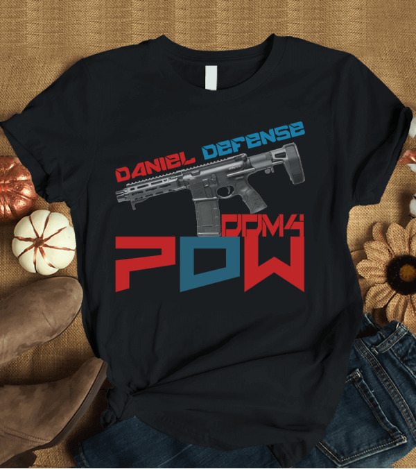 T-Shirt: Daniel Defense Ddm4 Pdw Short Barrel Rifle T-Shirt Daniel Defense Ddm4 Pdw Short Barrel Rifle T-Shirt