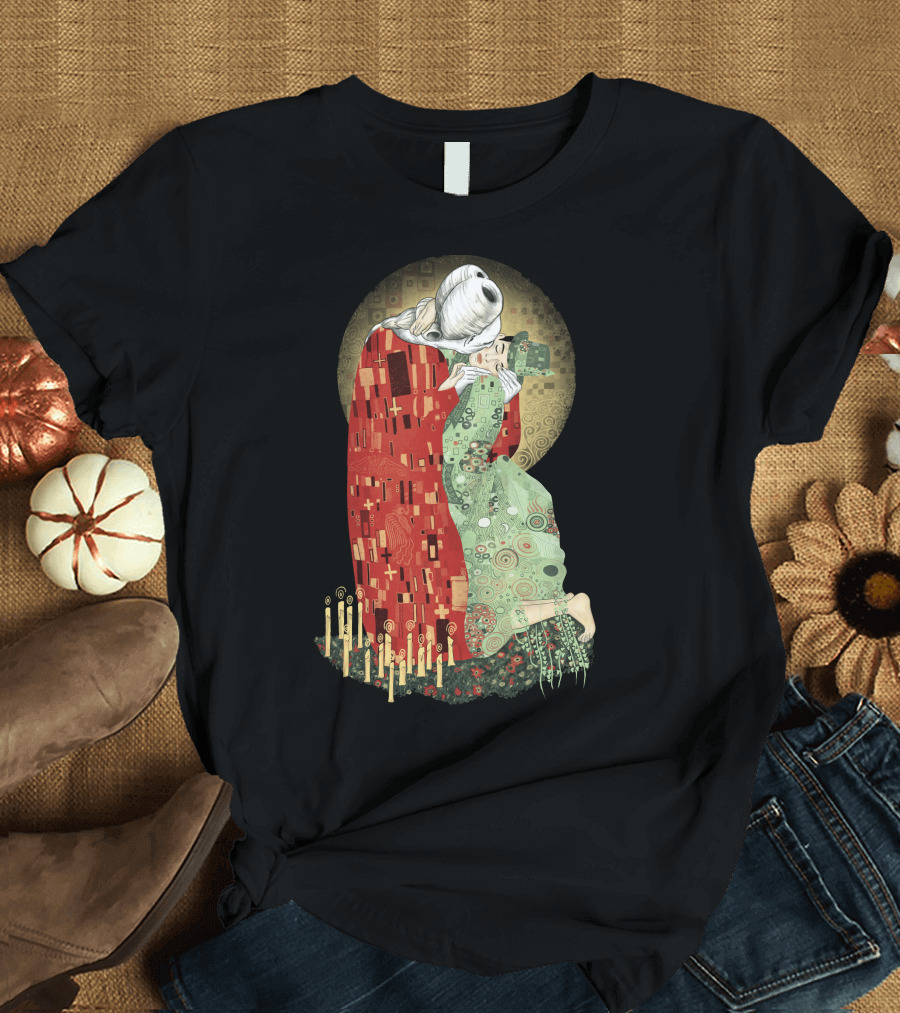 The Bloody Kiss Klimt Mashup Halloween Special Edition T-Shirt