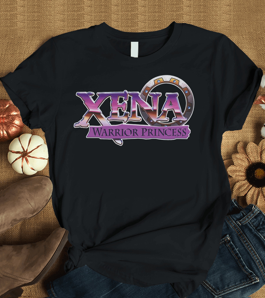 Xena Warrior Princess Logo with Chakram Iconic T-Shirt
