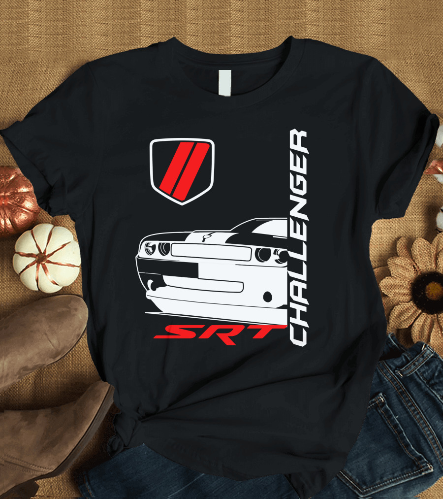 Challenger SRT Car Emblem T-Shirt
