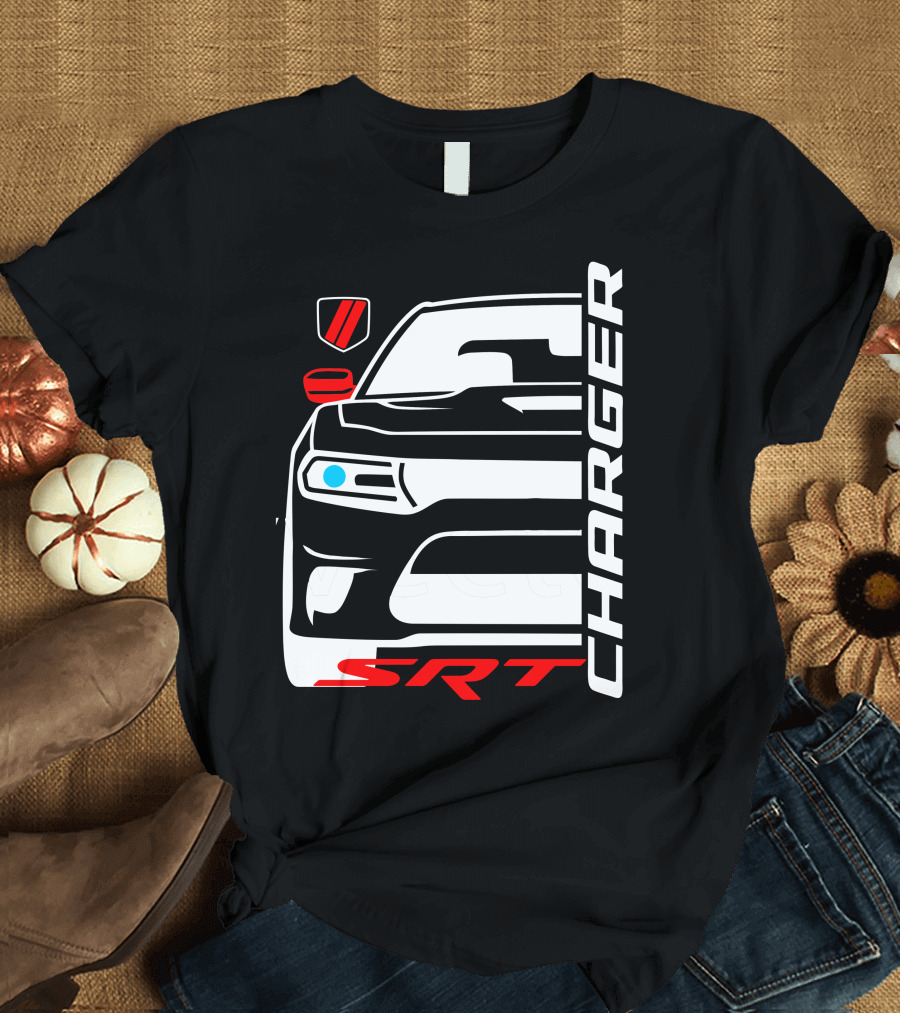 SRT Charger American Muscle Car Front T-Shirt
