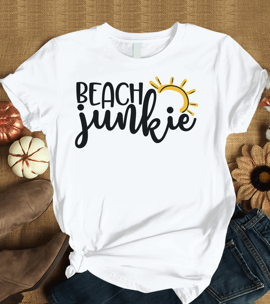 Beach Junkie Sun T-Shirt