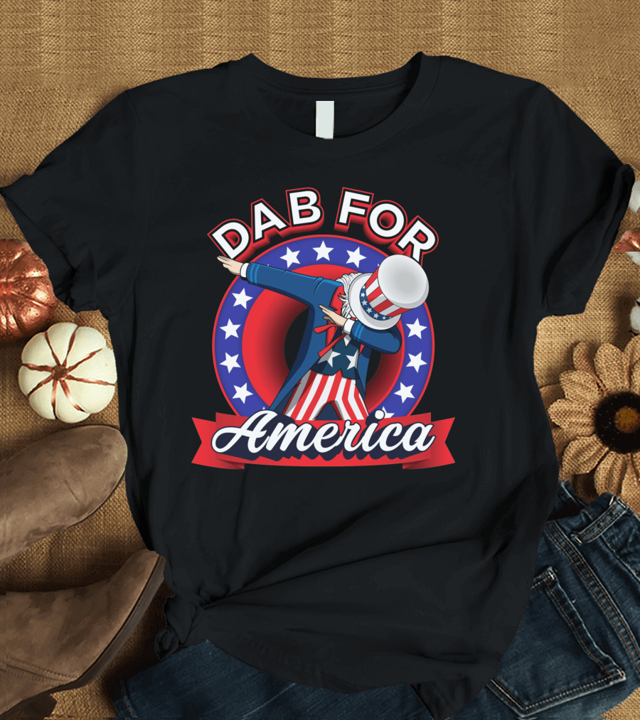 Dab for America Uncle Sam T-Shirt