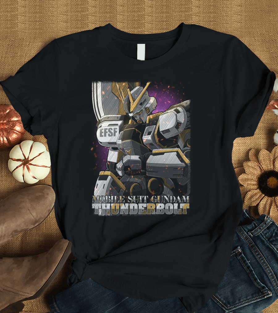 Mobile Suit Gundam Thunderbolt EFSF Atlas T-Shirt