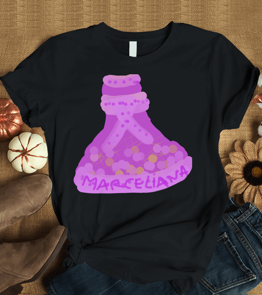 Princess Marceliana Pink Gold Beaded Gown Elegance T-Shirt