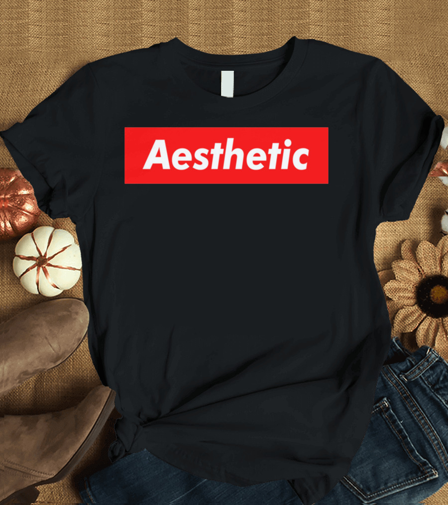 Aesthetic Red Box T-Shirt