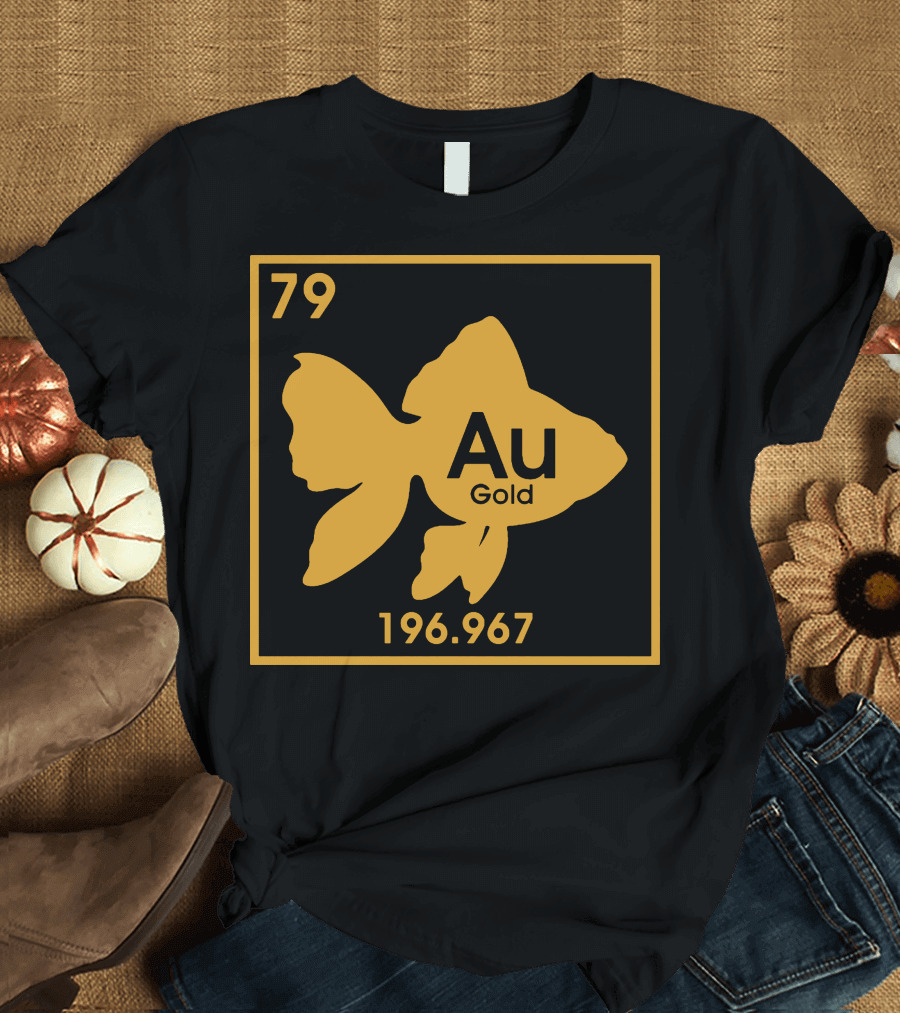 79 Au Gold 196.967 Fish Element T-Shirt