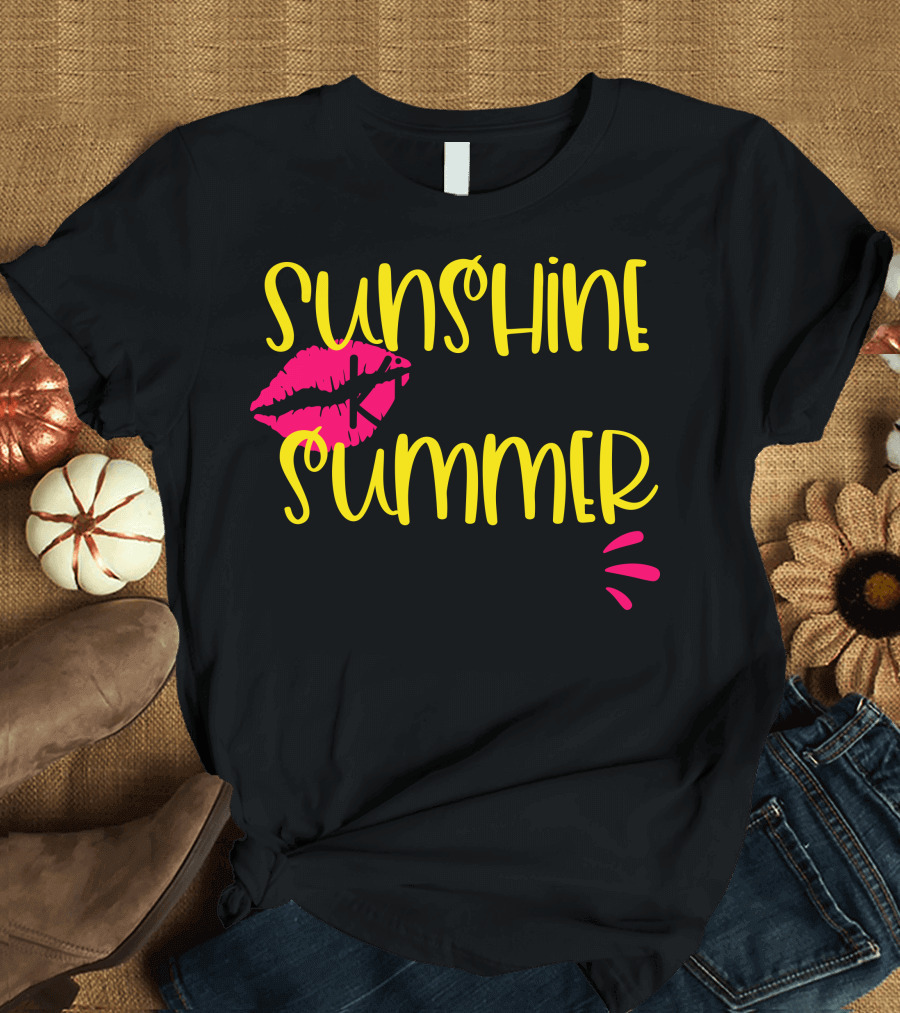 Sunshine Kisses and Summer Wishes T-Shirt