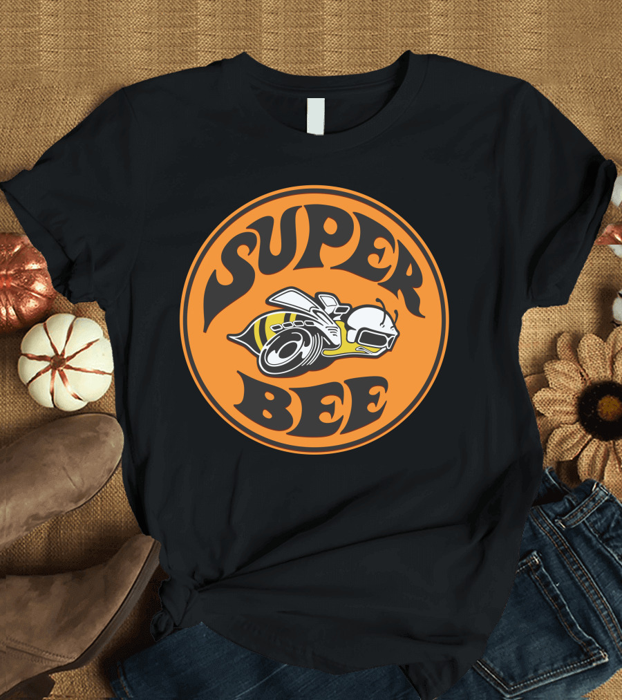 Super Bee Vintage Muscle Car Emblem Dodge Charger T-Shirt