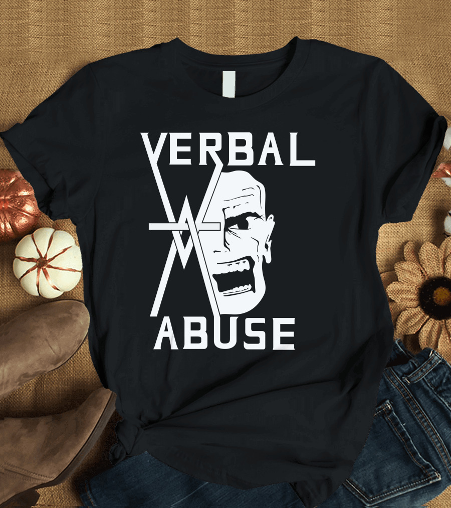 Verbal Abuse Face T-Shirt
