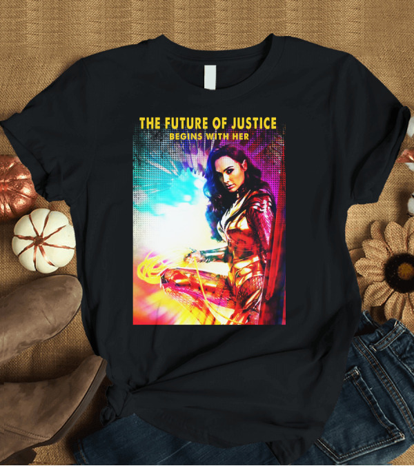 T-Shirt: The Future of Justice Begins with Her WW1984 T-Shirt The Future of Justice Begins with Her WW1984 T-Shirt