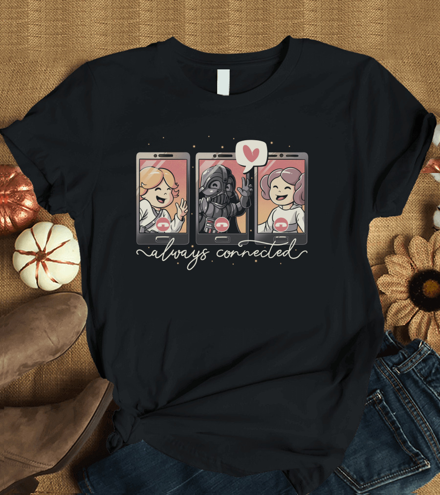 Always Connected Family Connection Video Call T-Shirt