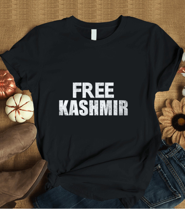 T-Shirt: Free Kashmir Again Azad Kashmiri T-Shirt Free Kashmir Again Azad Kashmiri T-Shirt