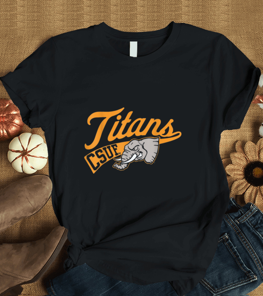 CSUF Titans Cal State Fullerton Elephant T-Shirt