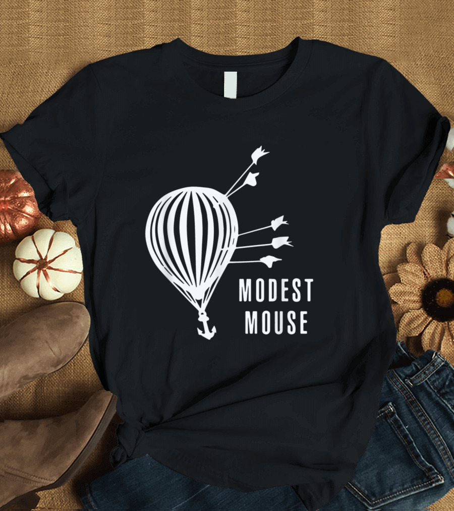 Modest Mouse Good News Before The Ship Balloon Anchor T-Shirt