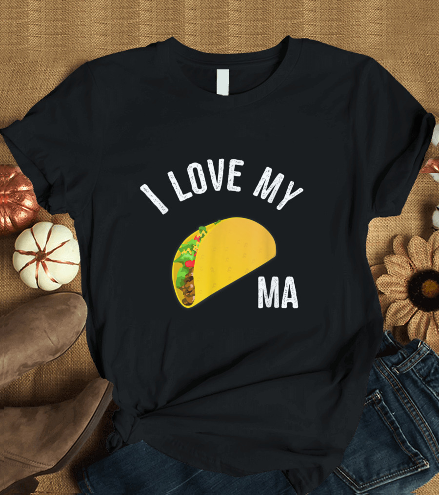 I Love My Taco Tacoma Truck Playful T-Shirt