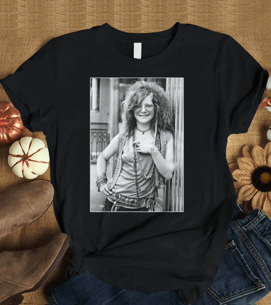 Janis Joplin Retro Legends Never Die Love Music T-Shirt