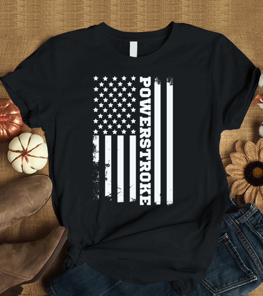 Powerstroke American Flag T-Shirt