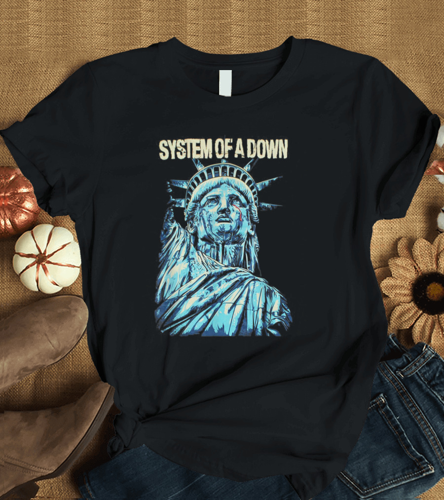 System Of A Down Statue Of Liberty Rock T-Shirt
